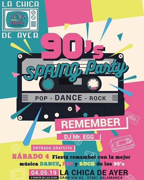 90's SPRING PARTY