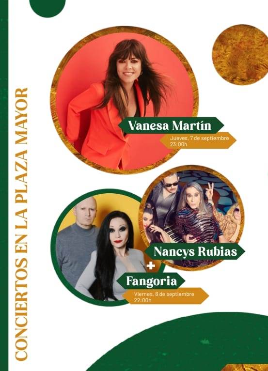 Conciertos Ferias y Fiestas Salamanca 2023