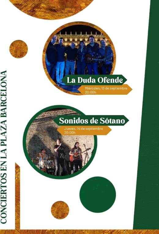 Conciertos Ferias y Fiestas Salamanca 2023