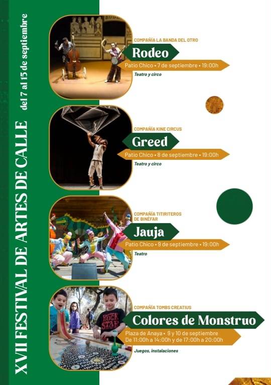 Festival de Artes de Calle Salamanca 2023