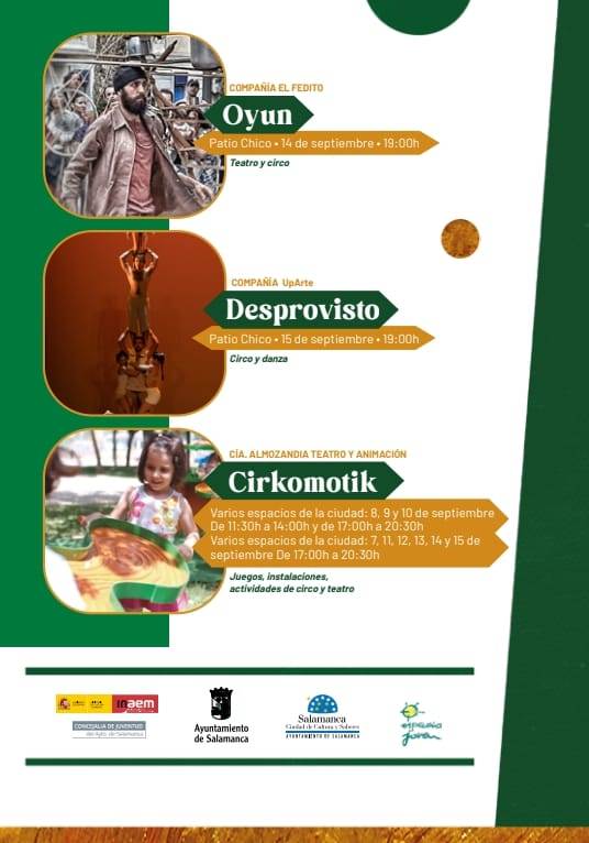 Festival de Artes de Calle Salamanca 2023