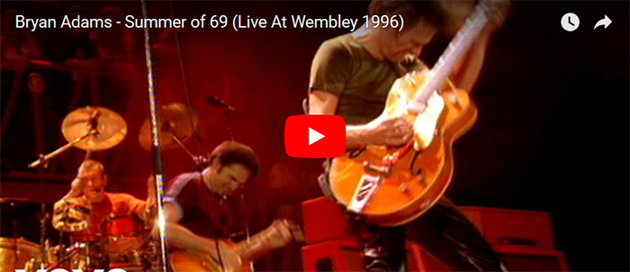 Bryan Adams - Summer of 69 (Live At Wembley 1996)