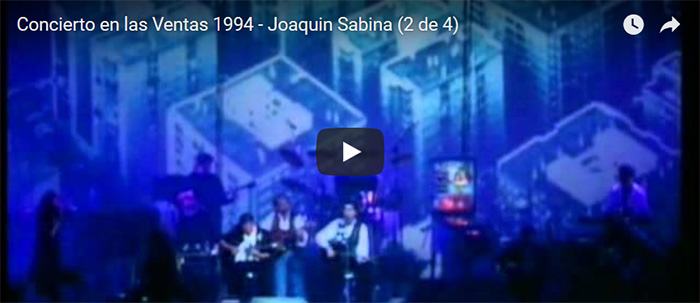 Concierto Ventas 1994 - Joaquín Sabina