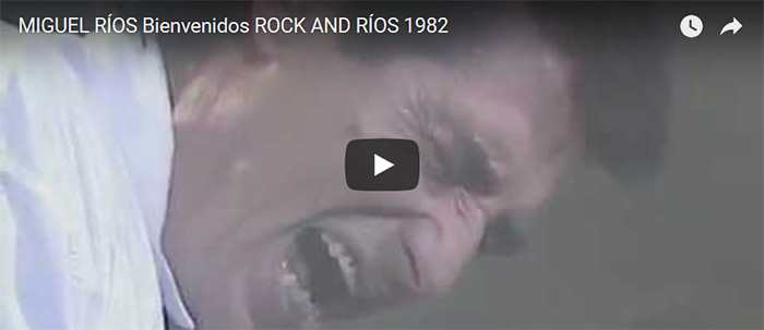 MIGUEL RIOS Bienvenidos ROCK AND RIOS 1982