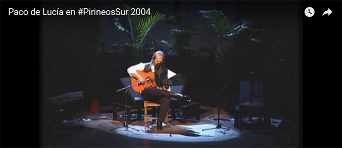 Paco de Lucia en PirineosSur 2004