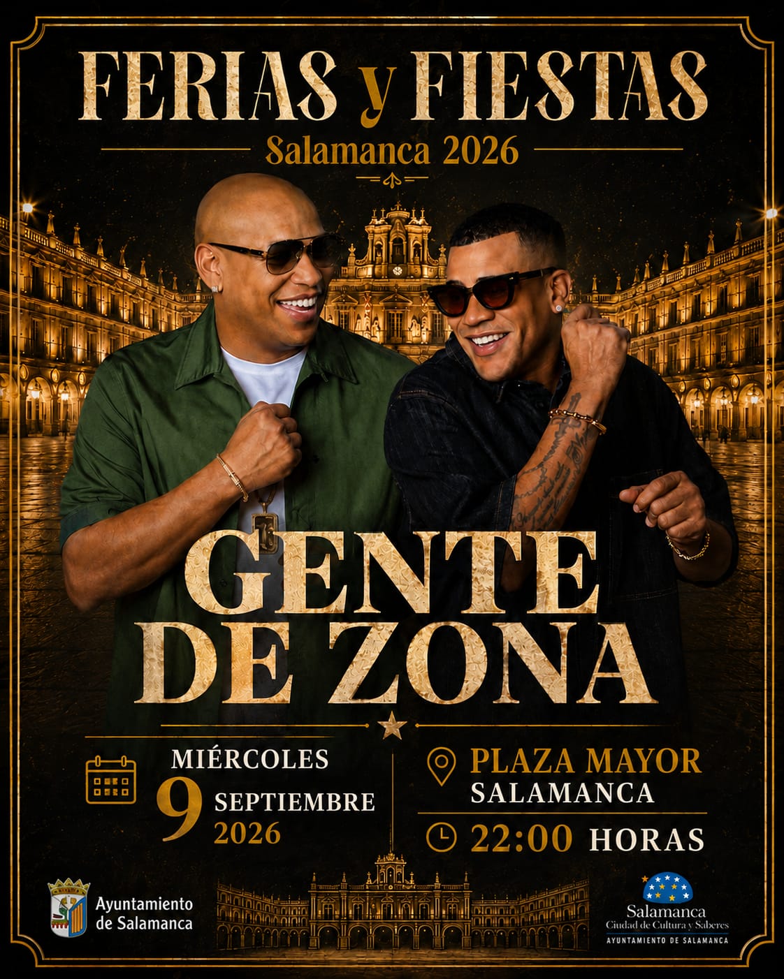 GENTE DE ZONA - Fiestas de Salamanca 2026