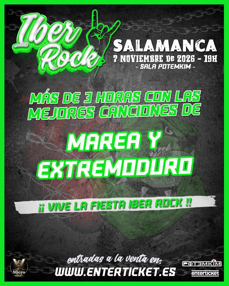Fiesta Iber Rock: Tributos a EXTREMODURO + MAREA