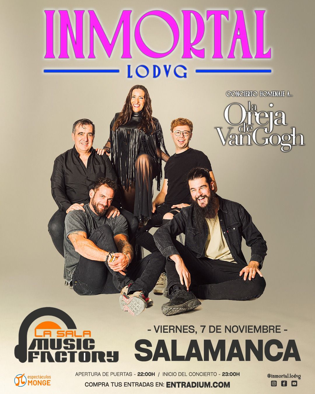 Inmortal LODVG - Homenaje a La Oreja de Van Gogh