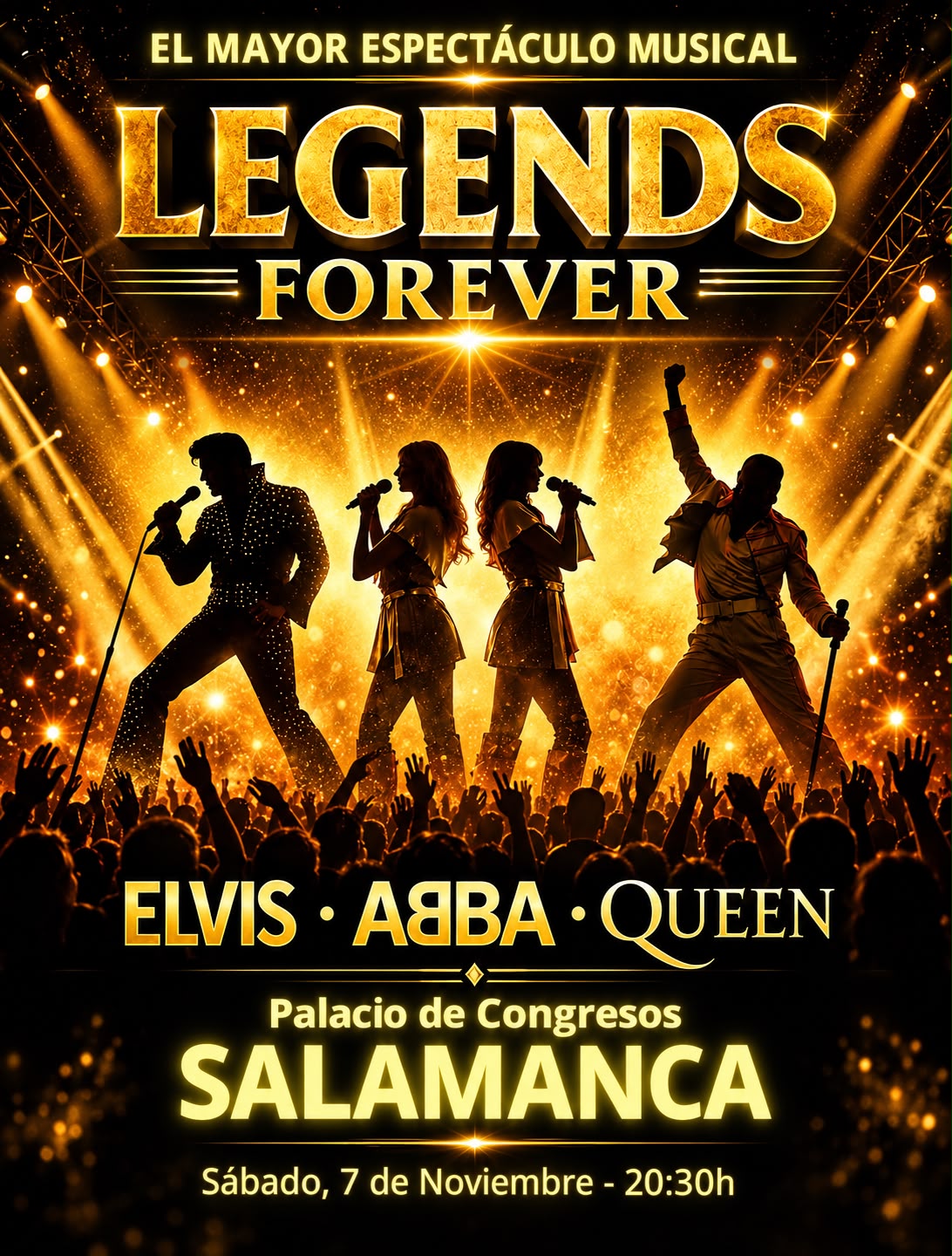 LEGENDS FOREVER: Elvis & Queen & ABBA