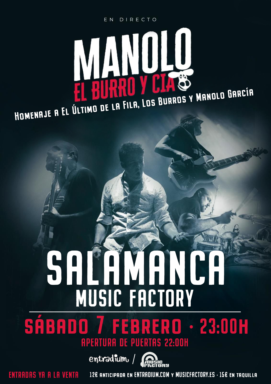 MANOLO, El Burro y Cia - Tributo a El Último de la Fila, Los Burros y Manolo García