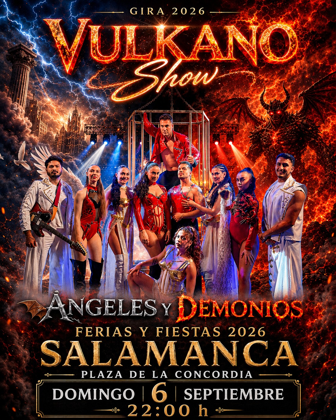 Orquesta VULKANO SHOW - Fiestas de Salamanca 2026