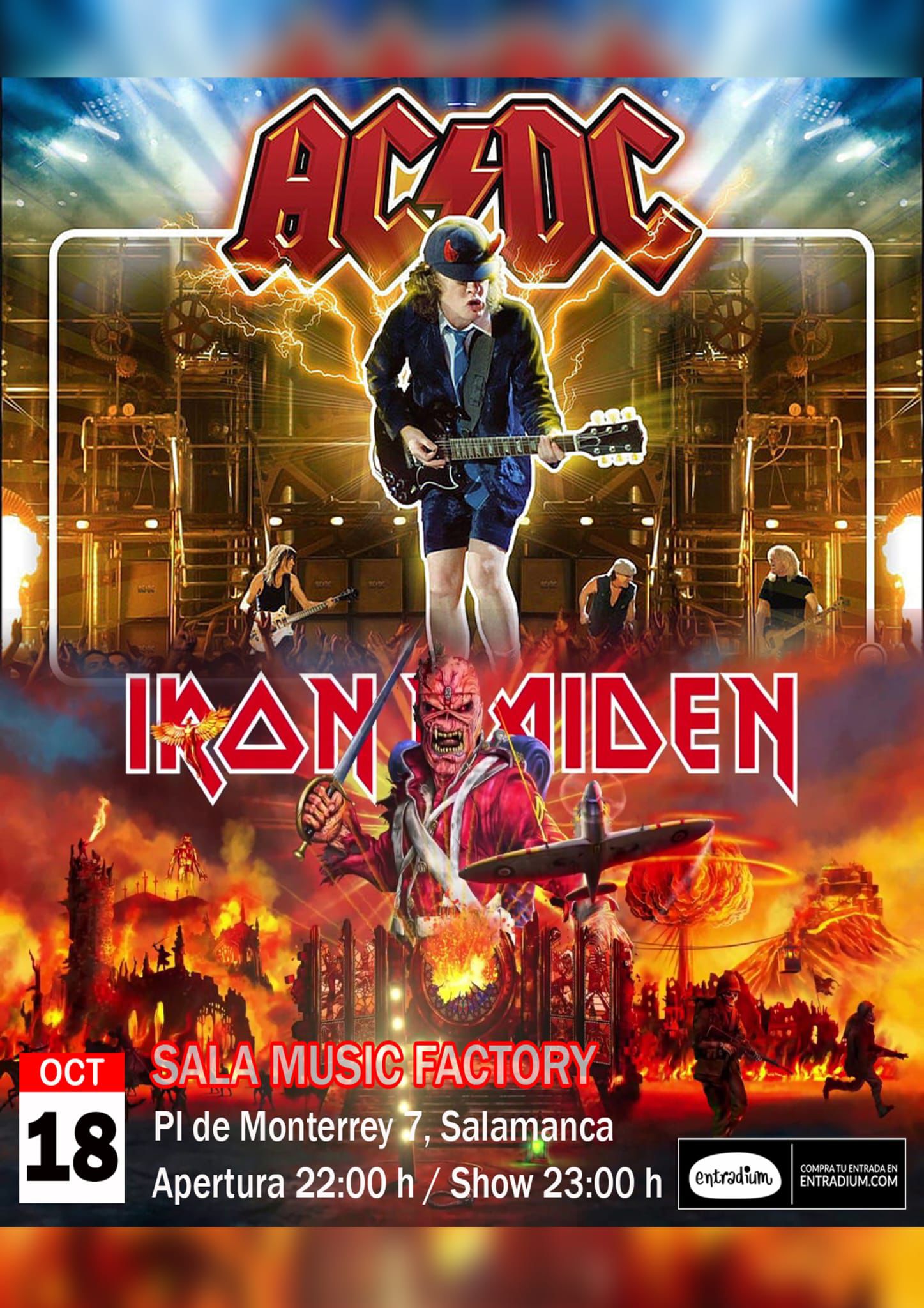 Tributo AC/DC + Iron Maiden