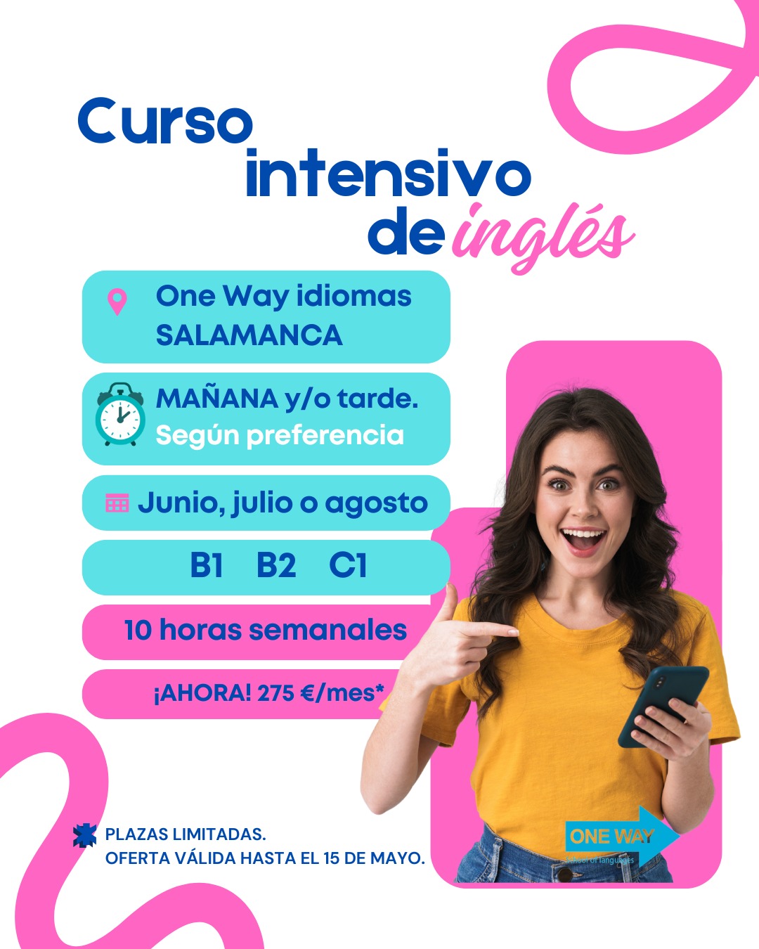Cursos Intensivos Inglés en Verano 2026