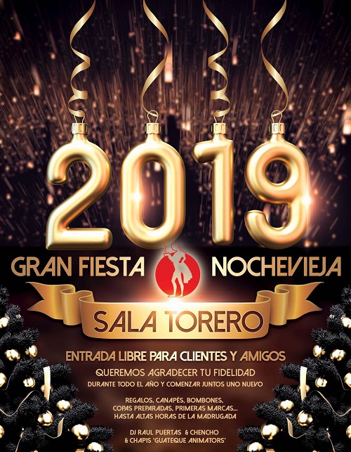 2019 GRAN FIESTA NOCHEVIEJA 🎉🎄 SALA TORERO
