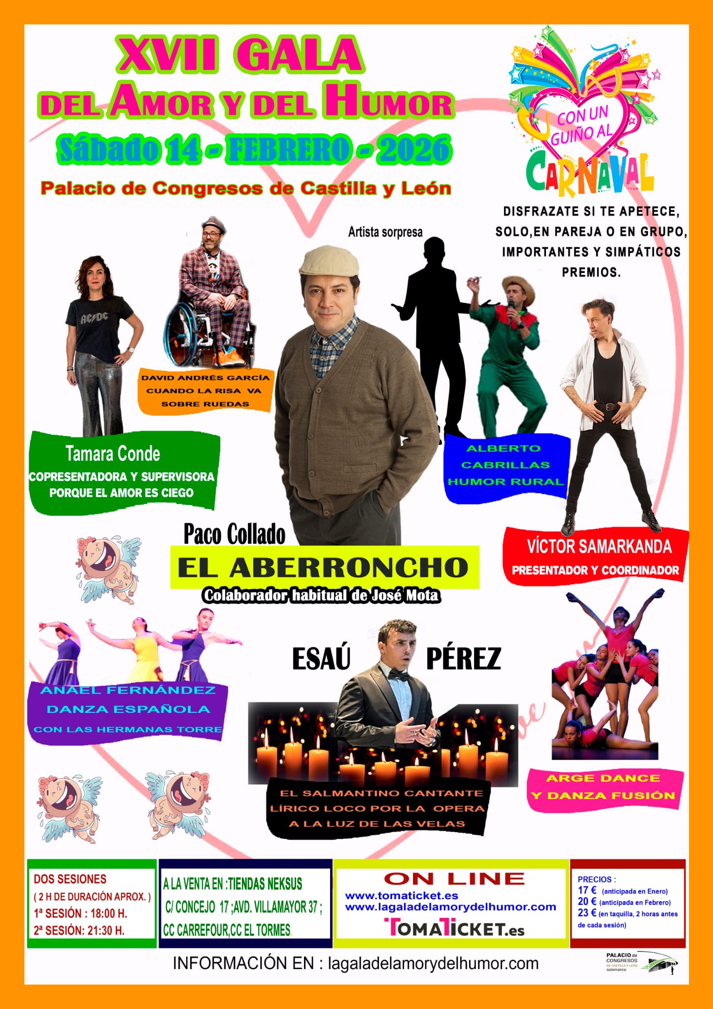 XVII GALA DEL AMOR ♥ Y DEL HUMOR ♥