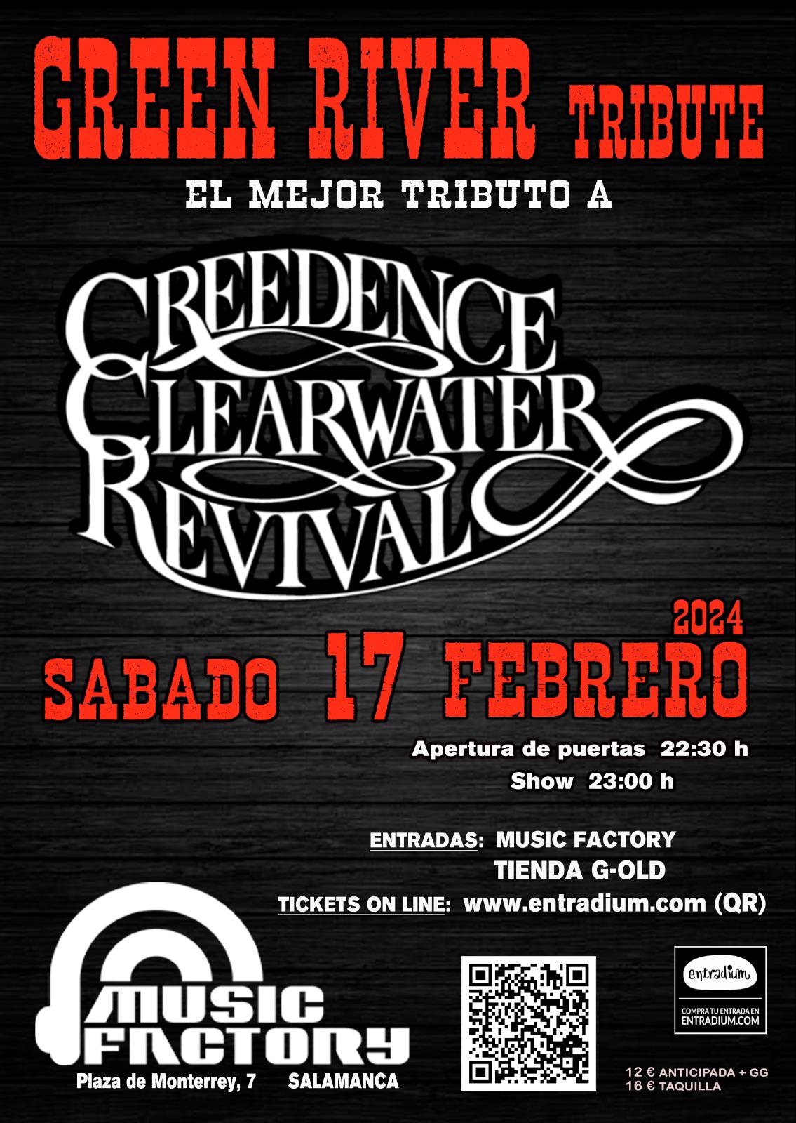 GREEN RIVER - Tribute Creedence Clearwater Revival 