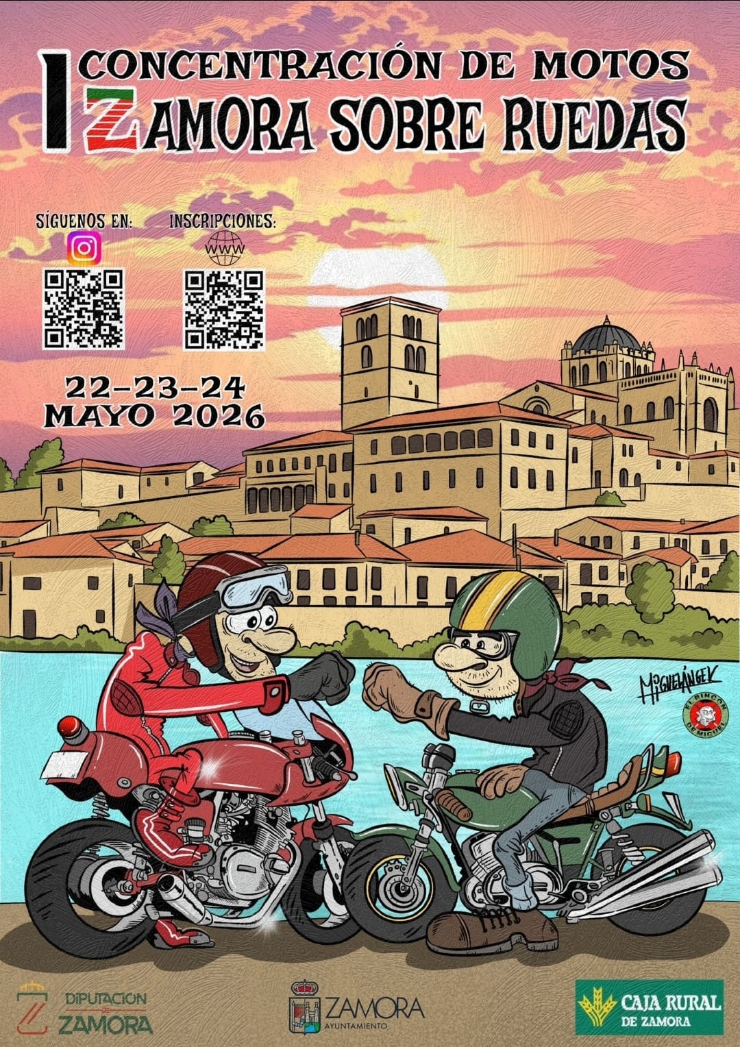 I Concentración de motos ZAMORA SOBRE RUEDAS