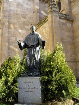 San Juan de Sahagún patrón de Salamanca